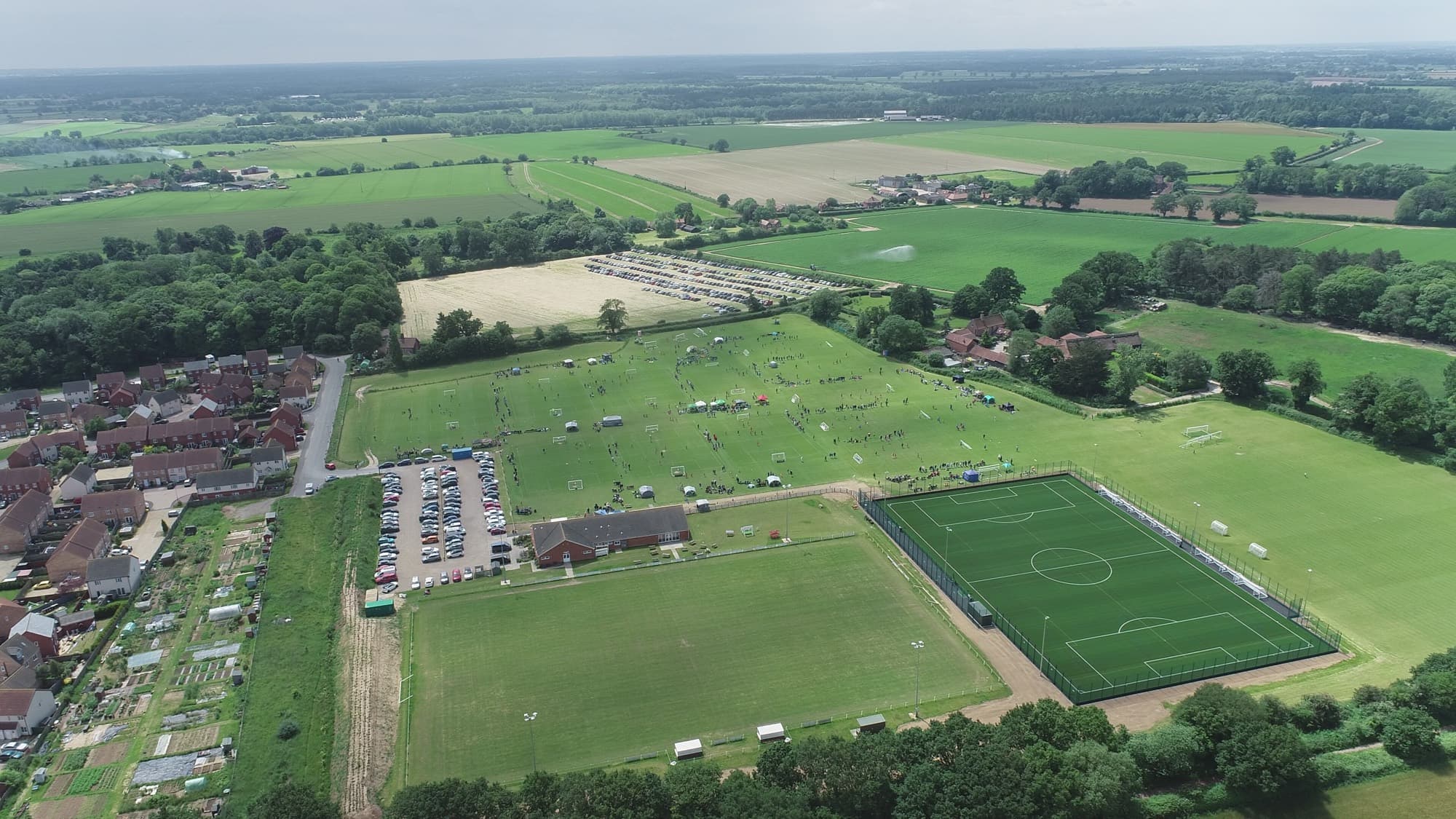 Youngs Park from the air